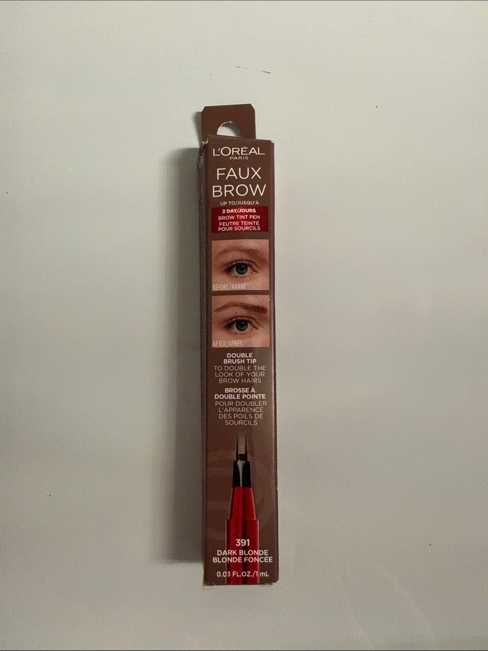 L’oreal Faux Brow Brow Tint Gel - Dark Blonde (391)